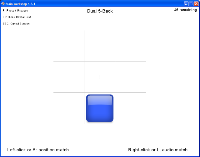 Brain Workshop - a Dual N-Back game