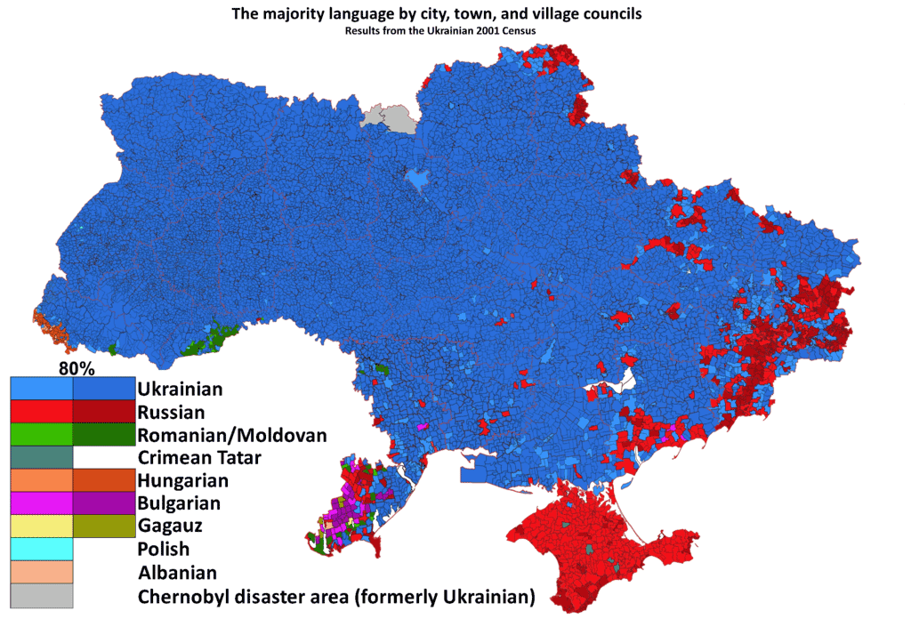 Ukraine In My Linguistic Maps   Ukraine Census 