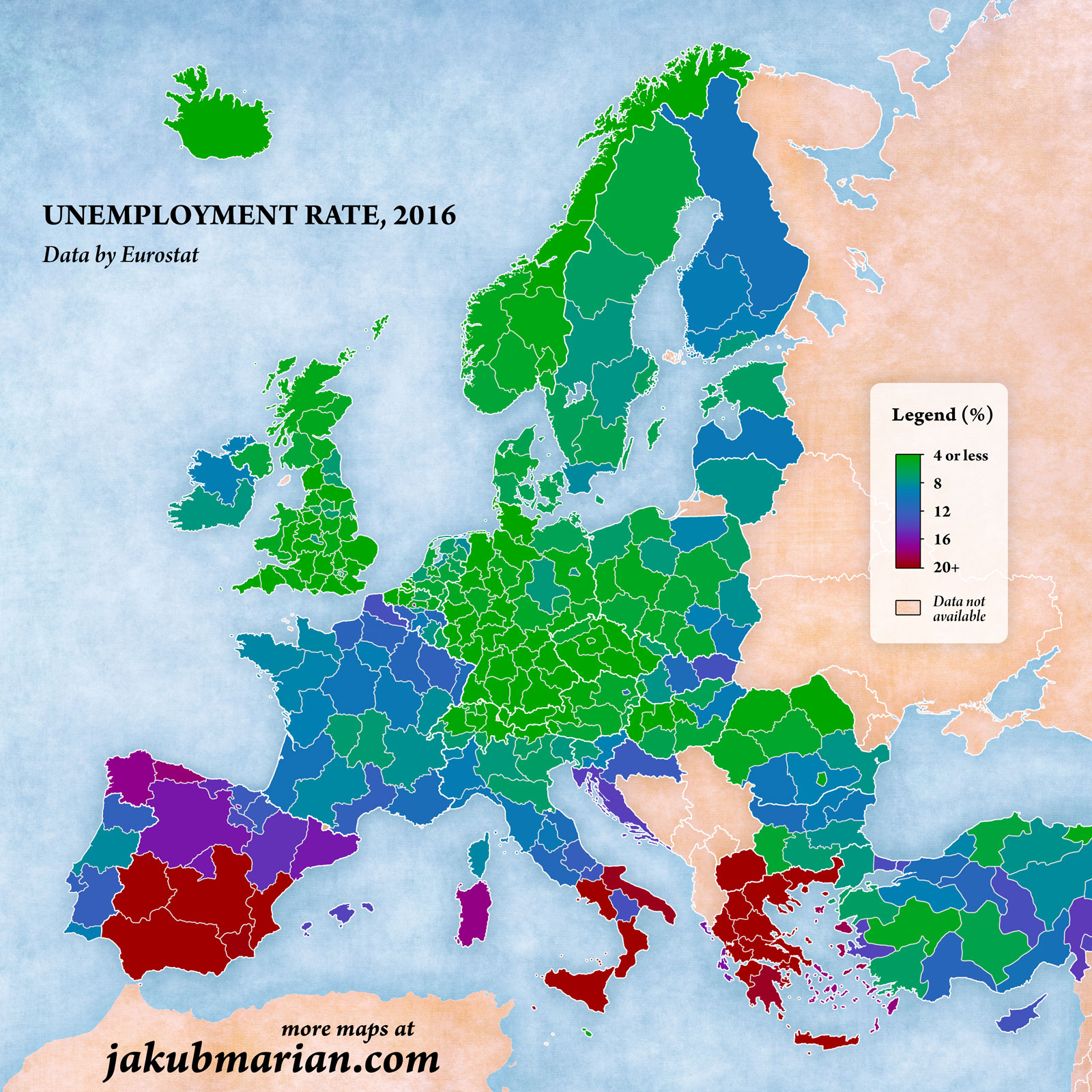 Unemployment in Eu