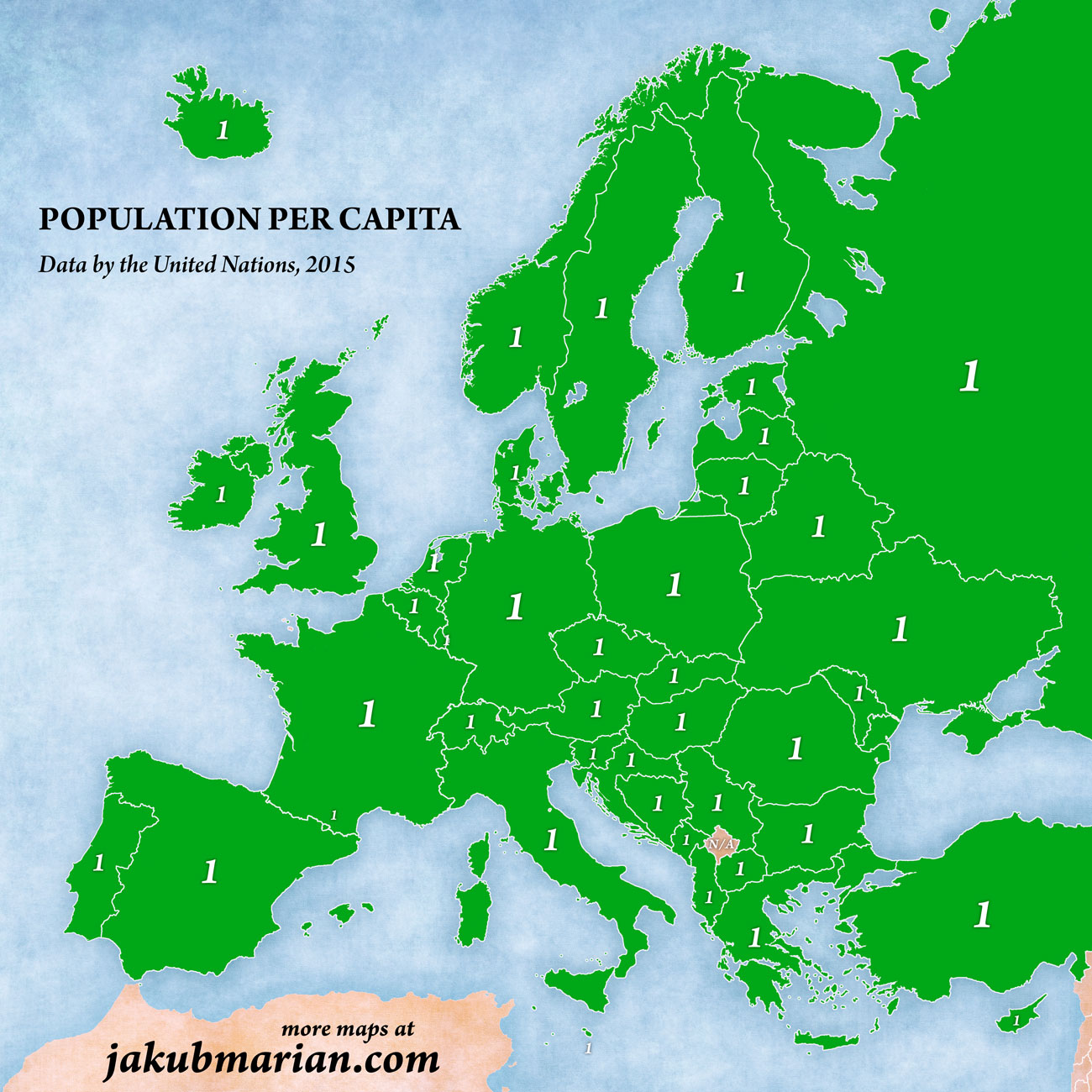 population per capita