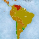 corruption perceptions index in south and central america