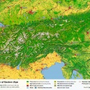 Land cover of Eastern Alps