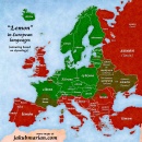 lemon in European languages